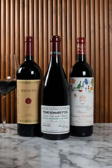 European wine selection at CasaDamí