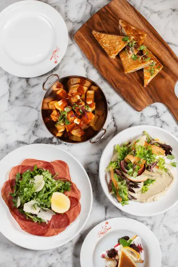 Mediterranean brunch at CasaDamí restaurant